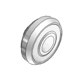 Rolki - Ball bearing rollers for COMPACT RAIL linear guide rail