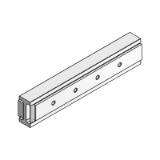 HGT - 钢、不锈钢或铝伸缩导轨，完全伸长，双行程，提供可选附件（最大承重 20000 N，最大闭合长度 2000 mm）