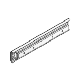 HVC - Steel telescopic rail, full extension, optionals available (max load 3300 N, max closed length 2000 mm)